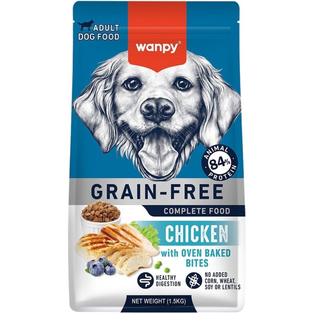 0CkHi7QEVlkTNFYy غذای خشک سگ ونپی اردک 1.5kg Wanpy Duck Adult - Image 1