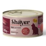 کنسرو گربه پته شایر 200gr Shayer Beef