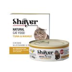 کنسرو گربه نچرال شایر 110gr Shayer Natural Tuna & Mango