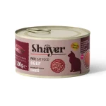 کنسرو گربه بالغ شایر گوشت گاو Shayer وزن 200 گرم