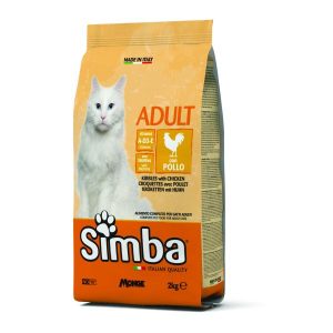 غذای خشک گربه سیمبا 2kg Simba chicken Adult