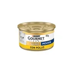 کنسرو گربه بالغ گورمت پته مرغ Gourmet وزن 85 گرم