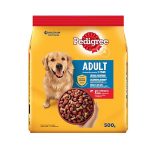 غذای خشک سگ پدیگری 500g Pedigree  Beef Adult