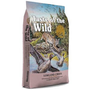 غذای خشک گربه 2kg Taste of the Wild Lowland Creek 