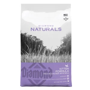 غذای خشک  بچه گربه دایموند نچرال مرغ و برنج 1kg Diamond Naturals
