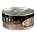 کنسرو گربه نچرال رفلکس پلاس طعم مرغ و پنیر 70gr Reflex Plus