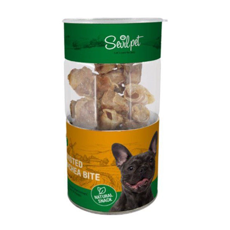 تشویقی سگ خرخره تکه ای دورپیچ اسکالپ 12pcs Sevilpet