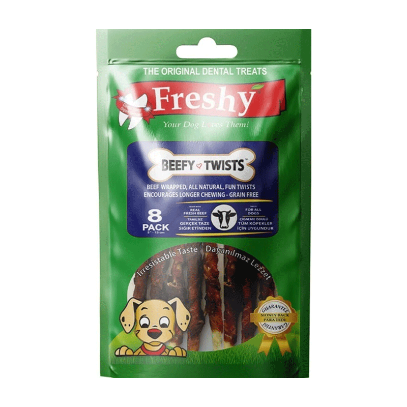 تشویقی سگ فرشی 100g Freshy Beef Sausages