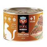 کنسرو پته گربه فاکس مرغ و جگر 500g Fox ChickenWith Liver