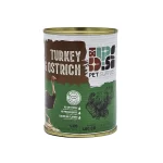 غذای گربه پته گوشت شتر مرغ و بوقلمون 400g DPS