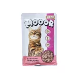 پوچ گربه مور سالمون 85g Mooor Salmon