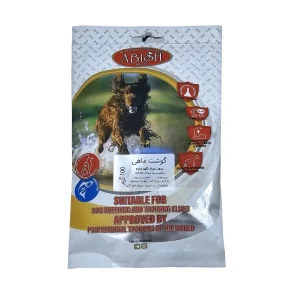 تشویقی سگ گوشت ماهی ابیش 100g Abish