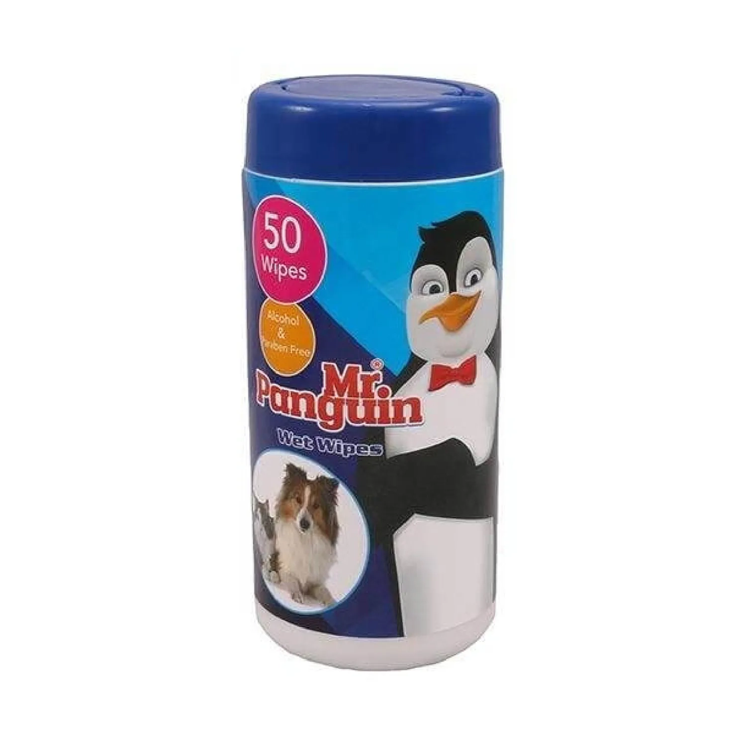 دستمال مرطوب مستر پنگوین 50 عددی 50wipes