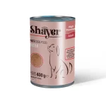 کنسرو سگ شایر پته گوشت گاو Shayer وزن 400 گرم