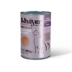 کنسرو سگ شایر پته مرغ و گوشت Shayer وزن 400 گرم