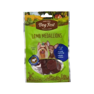 تشویقی سگ گوشت سکه ای بره 55g Dog Fest