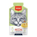 عصاره سوپ گربه با طعم مرغ و کدو و هویج 50g Wanpy