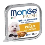 ووم سگ منجه مرغ 100g Monge