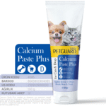 خمیر کلسیم سگ و گربه پت گارد 100g Petguard