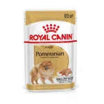 پوچ سگ رویال کنین پامرانین Royal Canin Pomeranian وزن 85 گرم