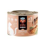 کنسرو پته گربه فاکس مرغ و بوقلمون 500g Fox Chicken