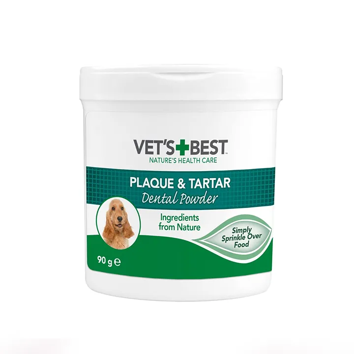 Dental-powder-dog پودر جرم گیر دندان سگ 90g Vests Best - Image 1