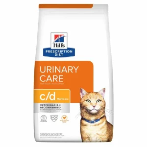 غذای خشک گربه مراقبت از دستگاه ادراری URINARY CARE c/d با طعم مرغ 1.5kg Hills