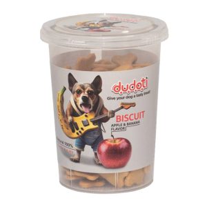 تشویقی سگ بیسکوییت سیب دودوتی 150g dudoti