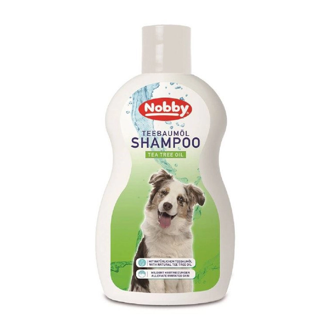 Nobby-Tea-Tree-Oil-Shampoo copy شامپو سگ نوبی روغن درخت چای 300ML Nobby - Image 1