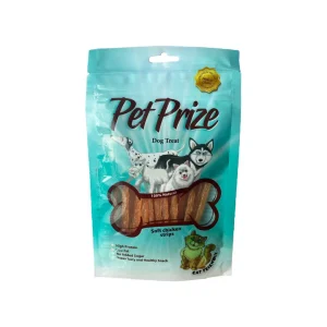 تشویقی سگ نواری مرغ نرم 50g PetPrize
