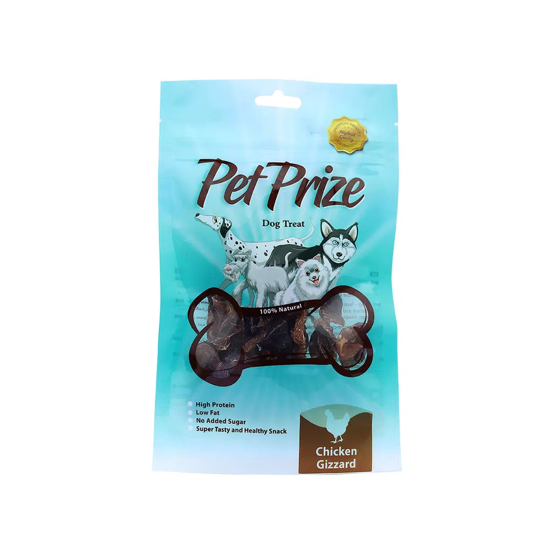 تشویقی سگ سنگدان مرغ 50g PetPrize