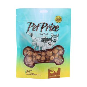 تشویقی سگ مرغ و برنج 50g PetPrize