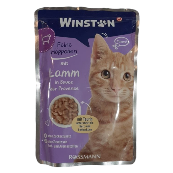bare پوچ گربه وینستون بره 100g Winston - Image 1