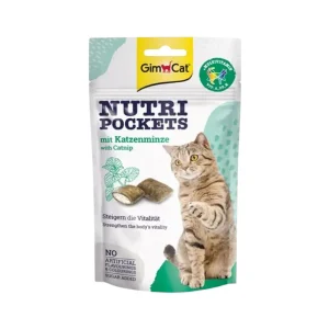 تشویقی اسنک نوتری پاکت کتنیپ 60g GimCat