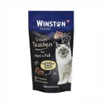 تشویقی اسنک گربه پوست و مو60g Winston