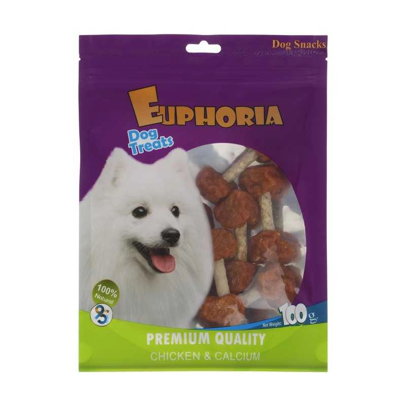 تشویقی سگ افوریا 100g Chicken Calcium