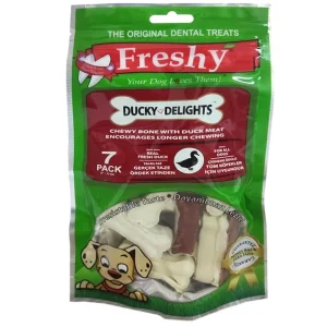 تشویقی سگ فرشی 105g Freshy Ducky Delights