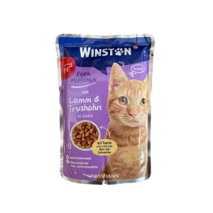 پوچ گربه وینستون گوشت 100g Winston