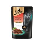 پوچ گربه شبا گوشت گاو و خرگوش 75g Sheba