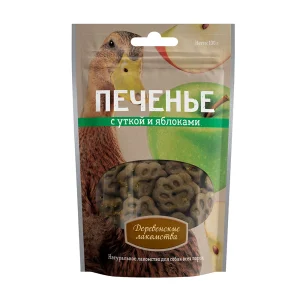 تشویقی سگ بیسکوییت داگ فست اردک و سیب 100gr
