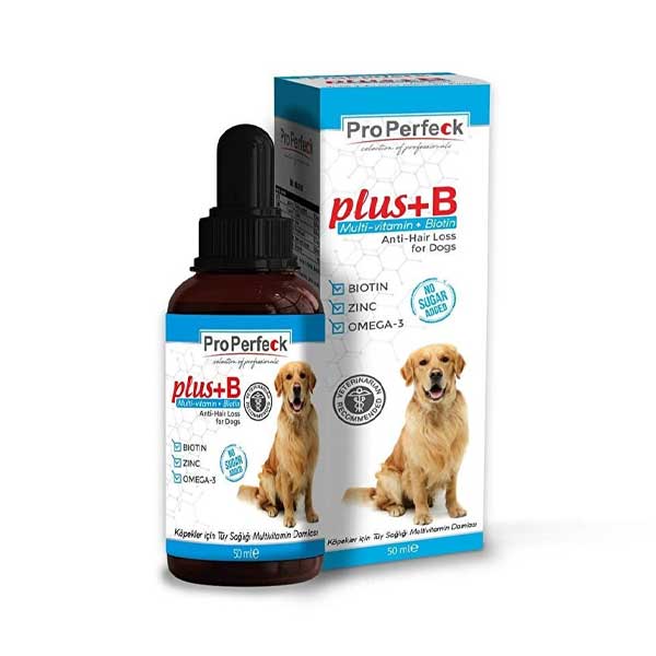 مکمل قطره بیوتین پلاس سگ 50ml Properfect