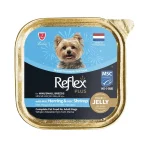 ووم سگ رفلکس پلاس میگو وشاه ماهی 85g Reflex Plus