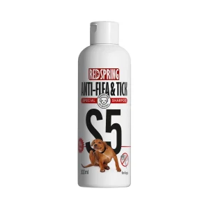 شامپو سگ ضد کک و کنه رد اسپرینگ 300ml Redspring C5