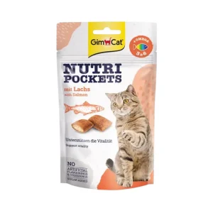 تشویقی اسنک نوتری پاکت سالمون 60g GimCat