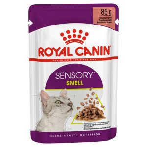پوچ گربه رویال کنین سنسوری اسمل در سس Royal Canin Sensory Smell وزن 85 گرم