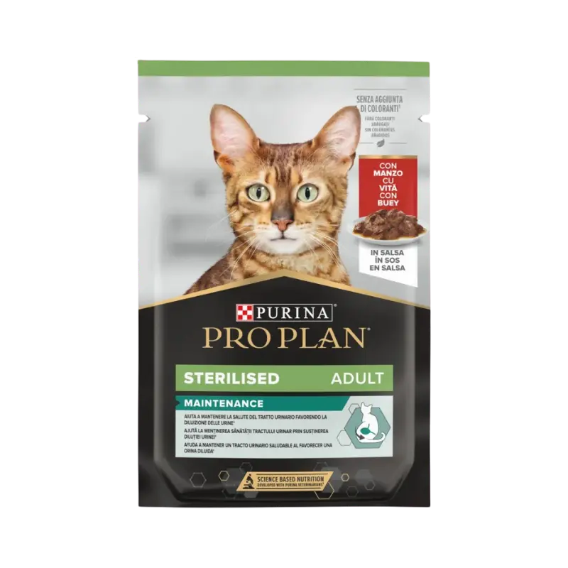 sterilisedc پوچ گربه پروپلن عقیم شده 85g Proplan Sterilised - Image 1