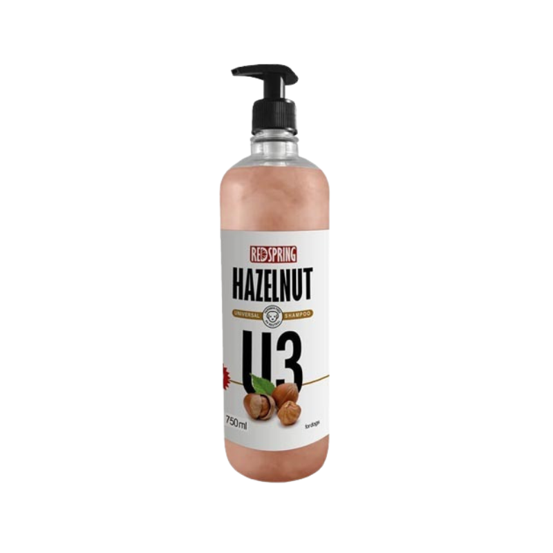 شامپو سگ عصاره فندوق رد اسپرینگ 850ml Redspring U3