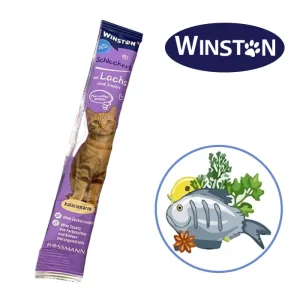 تشویقی بستنی گربه ماهی 15g Winston