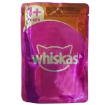 پوچ گربه ویسکاس بوقلمون 75g Whiskas