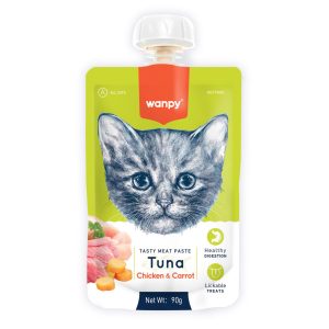 تشویقی پودینگ گربه با طعم تن 90g Wanpy